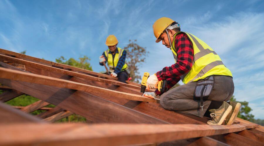 Professional gutter cleaning in Hyde Park, MA